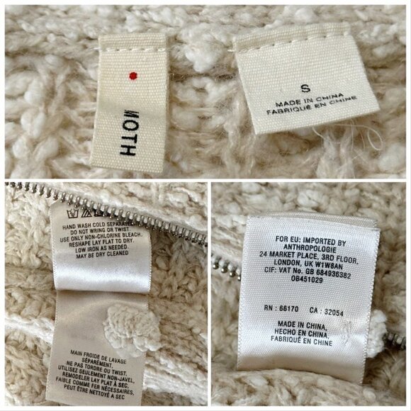 Anthropologie Beige Sweater size S - Picture 15 of 16